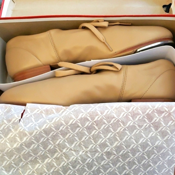 Capezio Caramel Flex Master Tap Shoe Size 11.5M - Picture 3 of 9